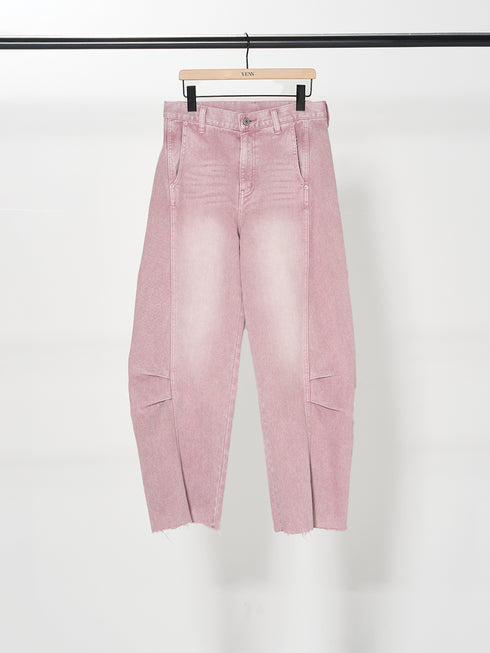 KNEE TUCK DENIM PT /Y252-31054